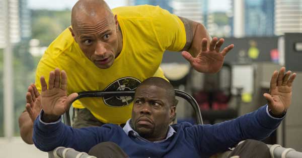 Central Intelligence movie - Dwayne Johnson and Kevin Hart