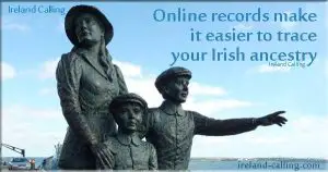Genealogy - records online Annie Moore photo Ireland Calling