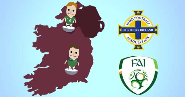 BBC Northern Ireland video explaing football in the North and the Republic
