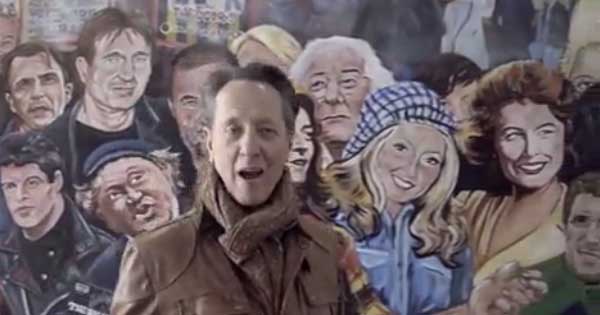 Take a video tour of Belfast with Richard E Grant