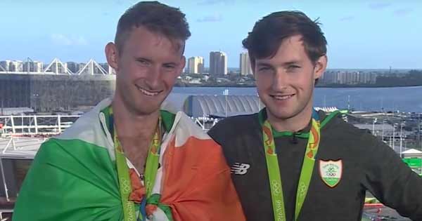 Gary and Paul O'Donovan won medals for Ireland in the Olympics