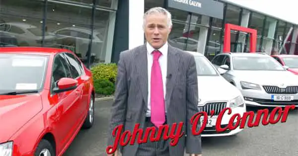Johnny O'Connor - Ireland's most excitable car salesman