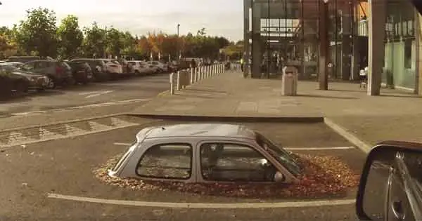 Škoda buried under €4,000 in a Dublin car park