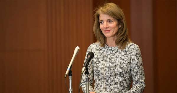 Caroline Kennedy doesn't rule out running for President