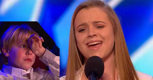 Irish girl's BGT audition moves brother to tears