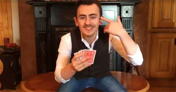 Can Irish magician Oisin Foley read your mind