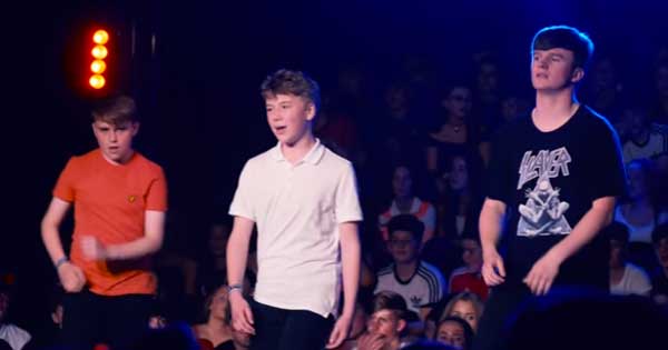 Irish language students perform Justin Bieber hit