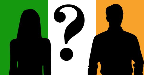 Name these famous Irish people