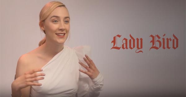 Saoirse Ronan speaks about filming Lady Bird