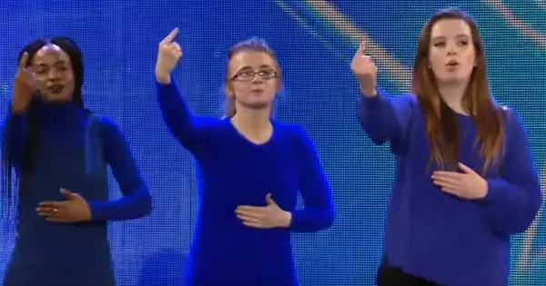 Irish Sign Language choir wow TV audience with moving performance