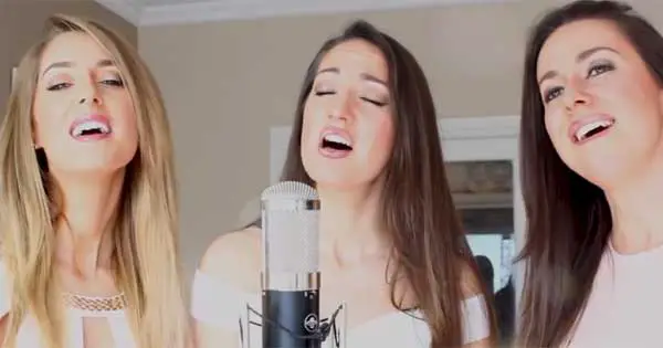 Trio of Irish sisters beautifully sing Red is the Rose