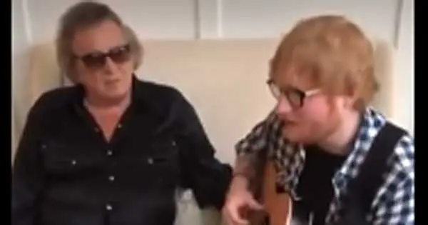 Ed Sheeran sings to Don McLean