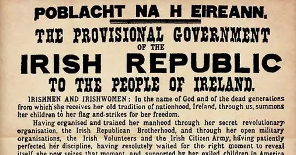 Original of Irish Proclamation valued at €120k to go under the hammer