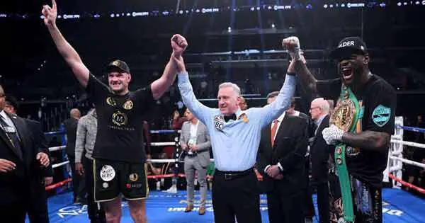 Tyson Fury and Deontay Wilder fight ends in a draw