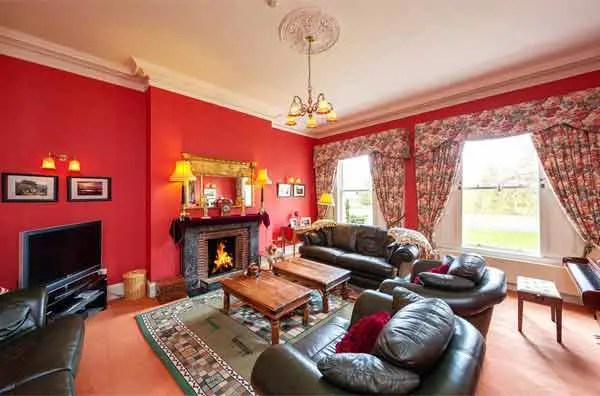 Seafield House red room