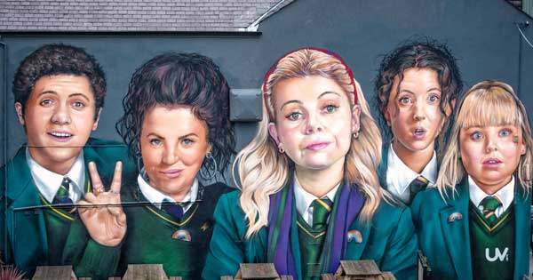 Hit TV show Derry Girls inspires a city and a mural