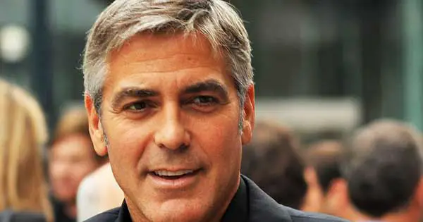 George Clooney was delighted to meet his Irish relatives. Photo copyright Michael Vlasaty CC2
