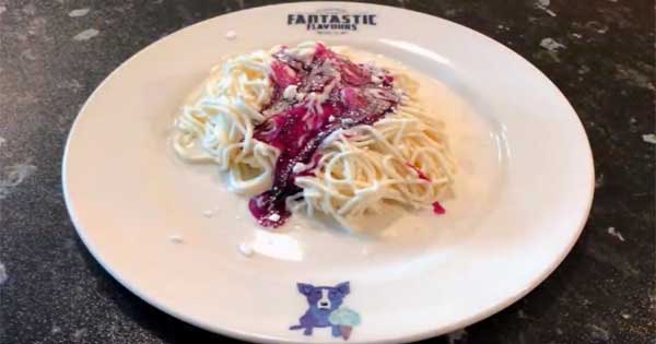 'Pasta ice cream' by Fantastic Flavours Ice-Cream Parlour