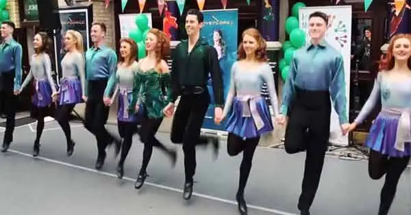 Riverdance stars dance for twelve hours for a great cause
