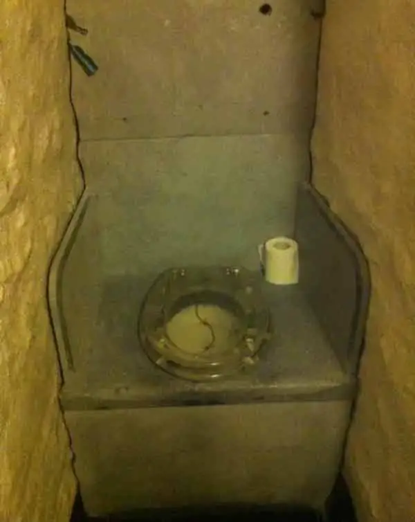 Cahercastle toilet