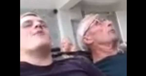 Irish cage fighter sings emotional duet with dementia suffering granddad