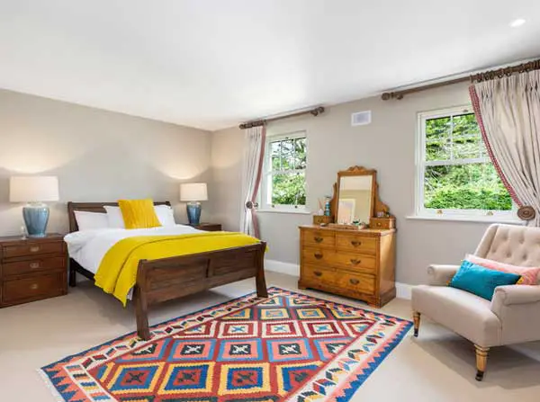 Saoirse Ronan's Co Wicklow house, second bedroom