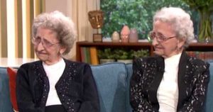 95-year-old twins thank ‘no sex and plenty of Guinness’ for long and healthy lives
