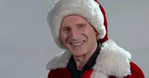 Liam Neeson is just too intense to make a good Santa Claus