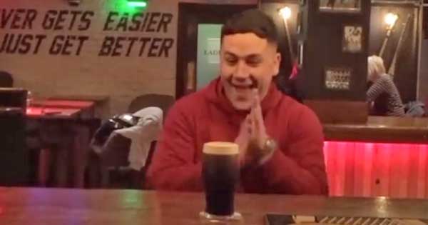 Irish pub creates brilliant video to promote its 'partner drop-off' service