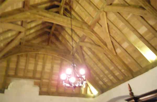 Ballytarsna Hackett Castle ceiling