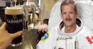 Astronaut confirms it is impossible to pour a perfect Guinness in space