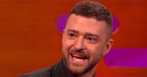 Justin Timberlake tells Graham Norton he was once pelted with urine-filled bottles