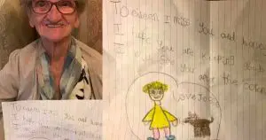 little girl wrote heart warming letter to her 90-year-old neighbour who is self isolating