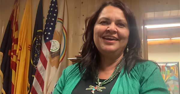 Navajo Attorney General, Doreen McPaul, praises Irish generosity