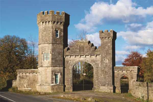 Knockdrin Castle wall