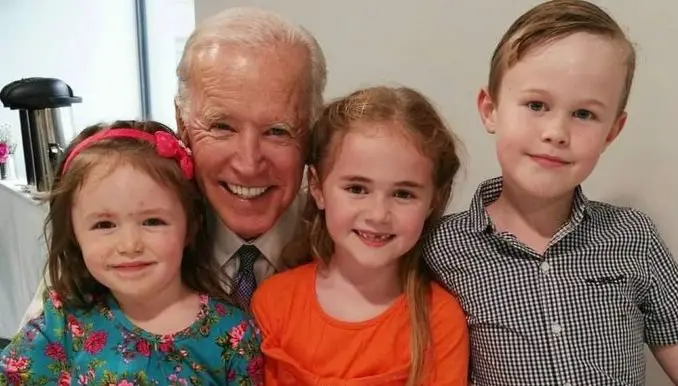 President Joe Biden and his three Irish cousins