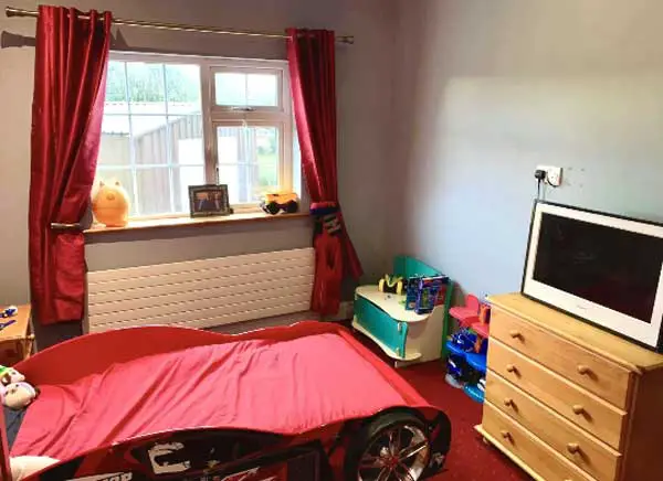Wexford bungalow bedroom