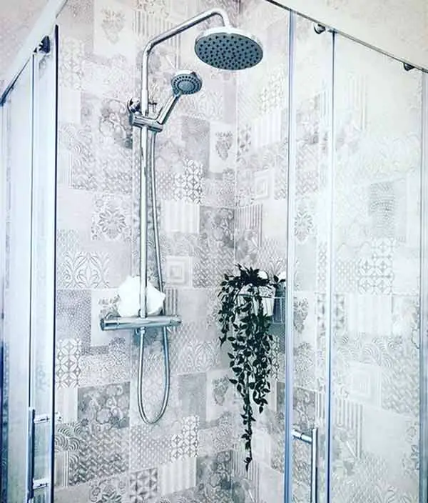 Shower in Irish couple's dream house