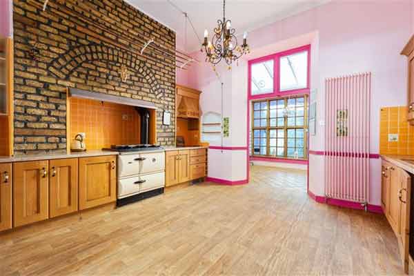 Sinéad O'Connor’s seafront home kitchen