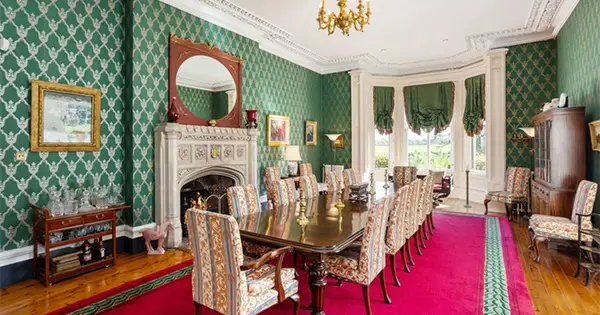 Barrettstown House dining room