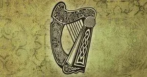 The harp – national emblem of Ireland