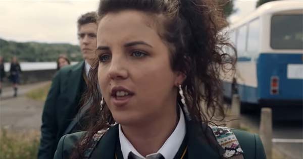 Jamie Lee O'Donnell as Michelle Mallon in Derry Girls