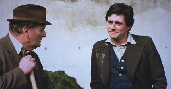 Gabriel Byrne's first TV role in The Riordans