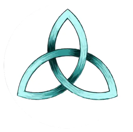 Step 7 how to draw a simple triquetra
