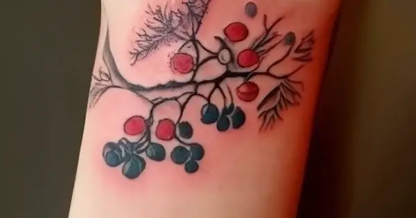 Rowan tree motifs have become popular designs for tattoos.