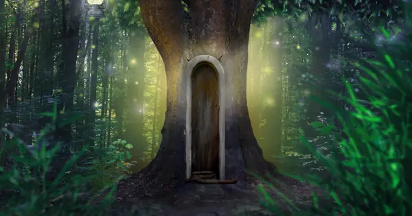 Celts believed the oak tree was a door to the 'other world'