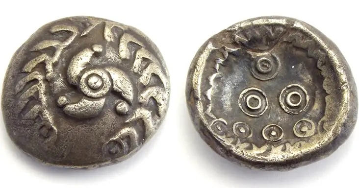 Celtic Coins from Germany and CC3Bohemia-CC3 Numisantica, CC BY-SA 3.0 NL , via Wikimedia Commons