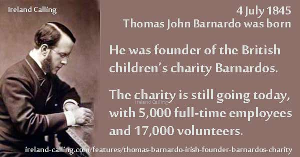 Thomas John Barnardo - Irish founder of Barnardo's charity