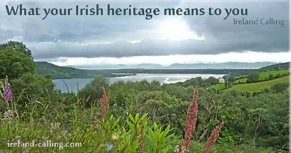 Irish heritage. Carragh Lake. Image copyright Ireland Calling