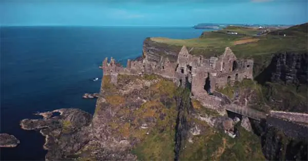 Dunlace Caslte is one of tourism Ireland's 'ten amazing places in Northern Ireland'